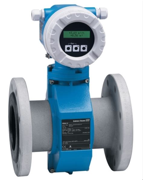 See details. . Endresshauser flow meter